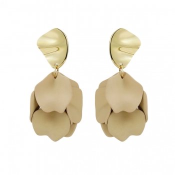 Paloma Earring Sand/Gold