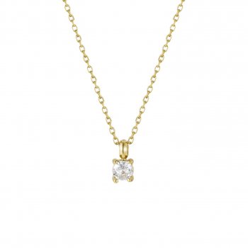 Ice Short Necklace Gold