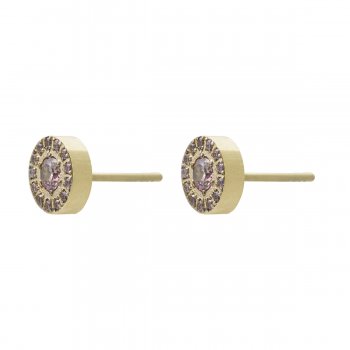 Ice Mix Earring Pink /Gold