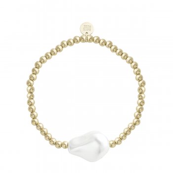 Royal Pearl Bracelet Gold