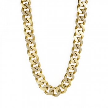 Riviera Reversible Necklace Sand/Gold