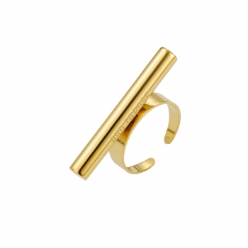 T-Bar Ring Gold
