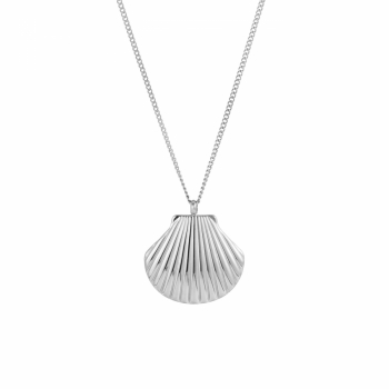 Marbella Shell Necklace Silver