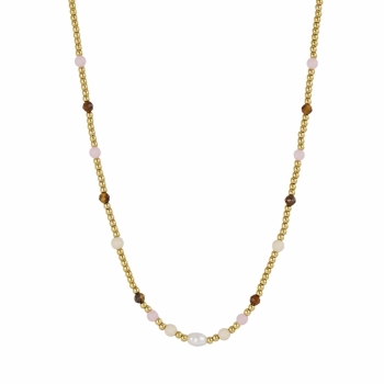 Cleo Necklace Mix/Gold