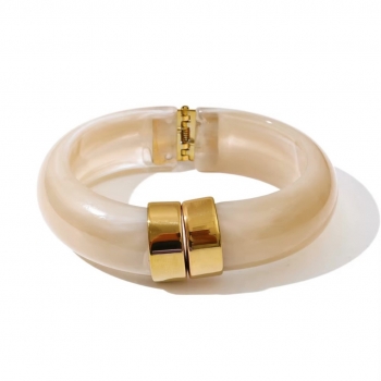 Bali Bangle Beige/Gold