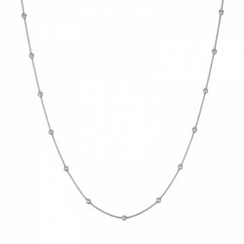 Sacramento Long Necklace Silver