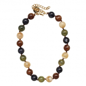 Velvet Resin Necklace Mix