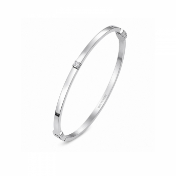Crown Single Bracelet Silver