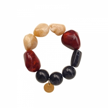 Molto Resin Bracelet Red