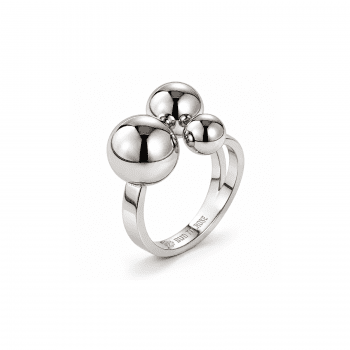 Brea Small Ring Steel