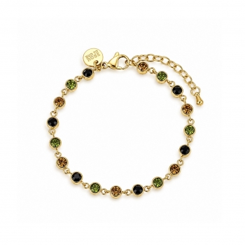 Lima Bracelet Green/Black/Gold