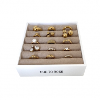 Ringbox White/Beige