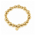 Brea Elastic Bracelet Gold
