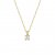Ice Short Necklace Gold