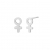 Woman Stud Earring Silver