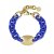 Alex Enamel Bracelet Blue/Gold