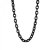 Soho Chain Necklace Black