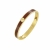 Capri Enamel Bracelet Brown/Gold