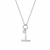 Alexa T-Bar Necklace Silver