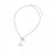 Alexa T-Bar Necklace Silver