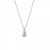 Stella Bead Necklace Silver