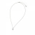 Stella Bead Necklace Silver