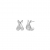 Cross Earring Silver