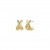 Cross Earrring Gold