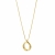 Miller Large Long Necklace Gold