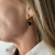 Kelly Hoop Earring Brown/Gold