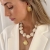 Vibe Resin Necklace Ivory
