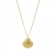 Marbella Shell Long Necklace Gold
