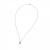 Divino Long Necklace Silver