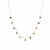 Lima Charm Necklace Brown/Green/Black/Gold