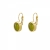 Retro Earring Green/Gold