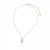 Crystal Necklace Gold