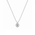 Bash Necklace Clear/Silver
