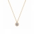 Bash Necklace Clear/Gold