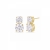 Crystal Earring Gold