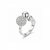 Brea Rhinestone Ring Silver