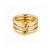 Link Trio Ring Gold