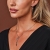 Spike Short Necklace Silver