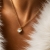 Bash Necklace Clear/Gold