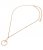 Zone Short Necklace Gold