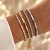 Annie 3mm Bangle Gold