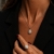 Drop Crystal Ring Silver