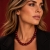 Estelle Resin Necklace Red