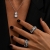 Crystal Necklace Silver