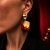 Paloma Earring Red Mix/Gold