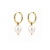 Pearl Hoop Gold